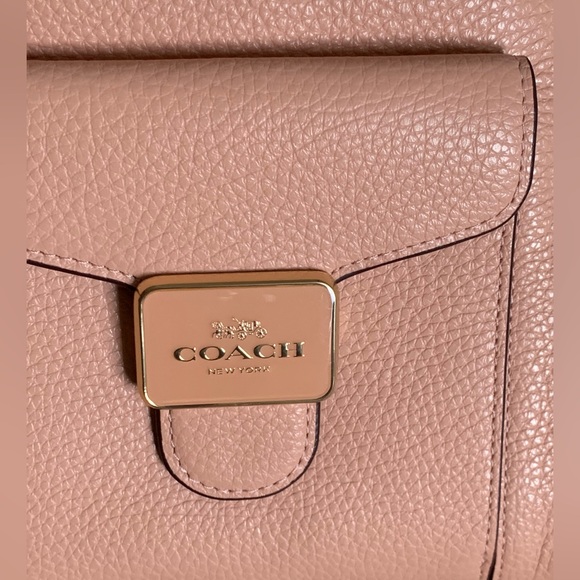 Coach Snake Embossed Trim Mini Pepper Crossbody - Picture 4 of 16